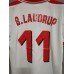 Denmark 1998 World Cup Away White Soccer Jersey